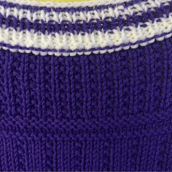 VINTAGE Ribbed Knit Chunky Icelandic Fisherman Sweater - XL - Picture 5 of 5